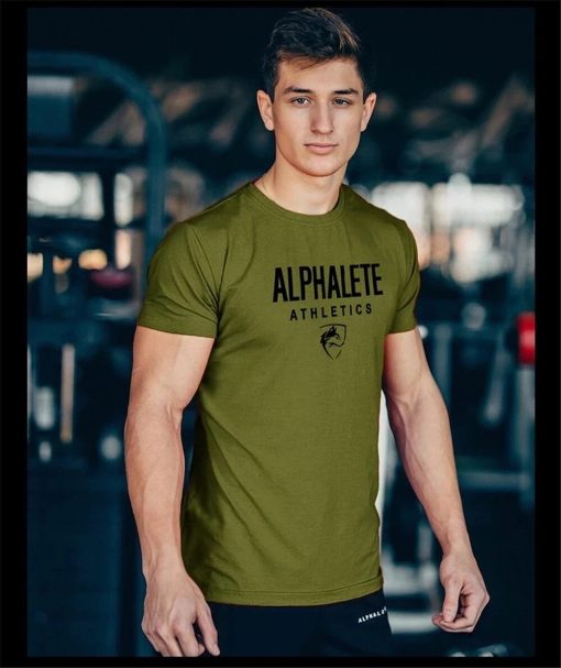 Men's Fashion T-shirt Bodybuilding 5