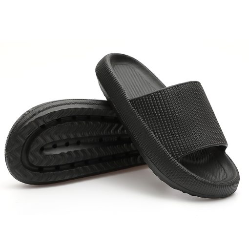 Fashion Men Sandals Slippers Thick Platform Mute 6
