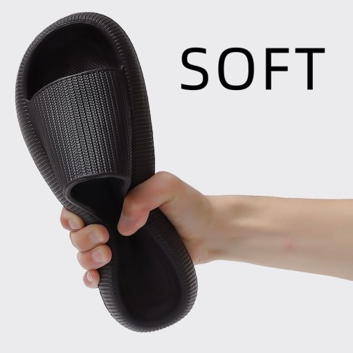 Fashion Men Sandals Slippers Thick Platform Mute 2