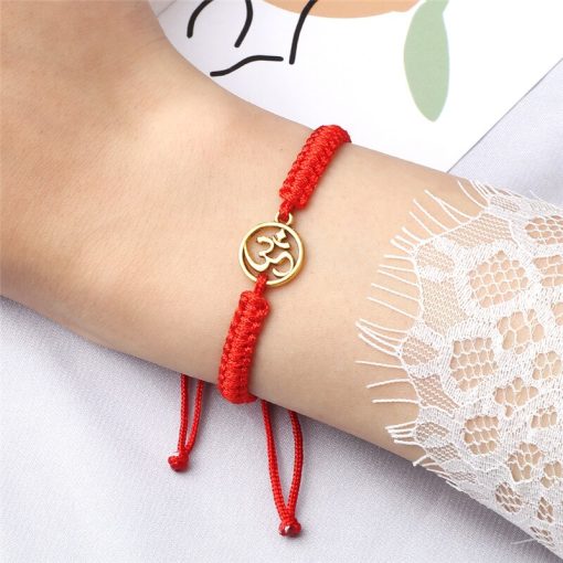 Handmade Bracelet OM Symbol Charm 5
