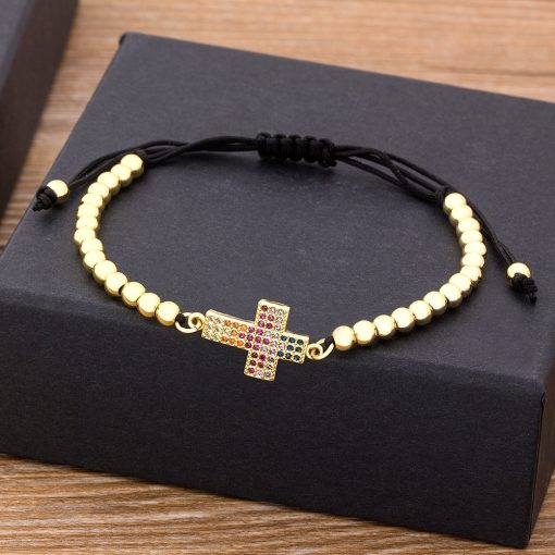 New Trendy Jesus Cross Bracelet 1