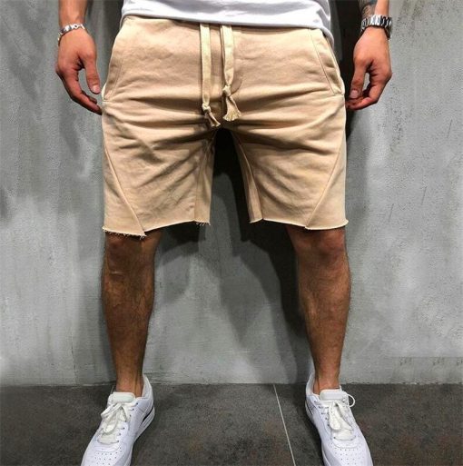 Mens Knee-length Cotton Shorts 3