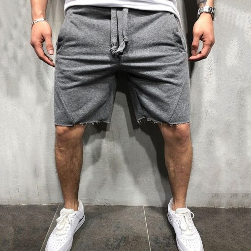 Mens Knee-length Cotton Shorts 5