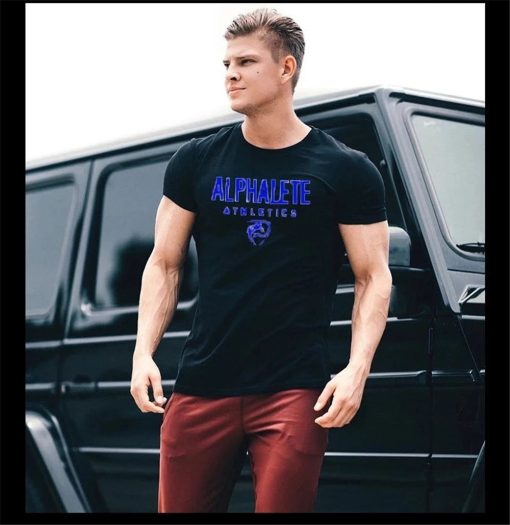 Men's Fashion T-shirt Bodybuilding 1