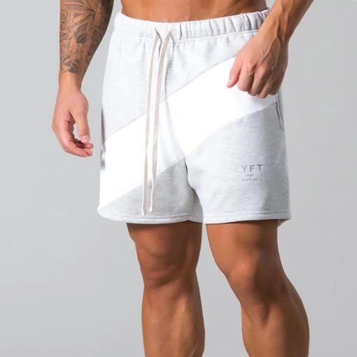 NEW Men Gym Fitness Loose Shorts 4