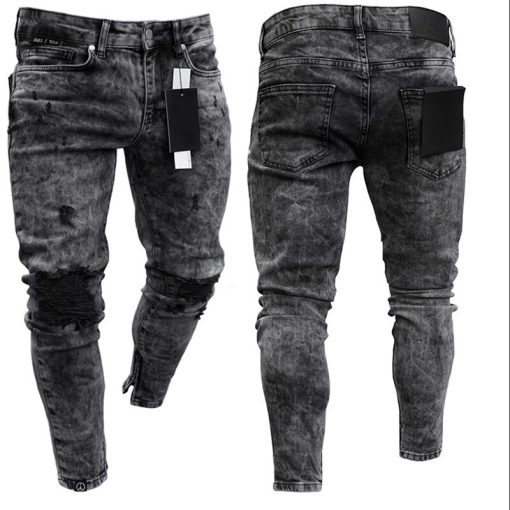 Men's Ripped Skinny Jeans 2