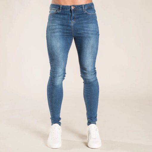 Jeans Solid Color Straight Classic 6