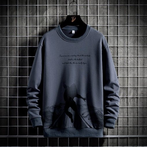 New Sweatshirts Print Men's Round Neck 3