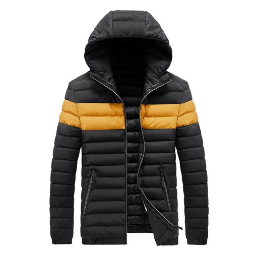 Parka Coat Men's Winter New Windproof and Warm 2