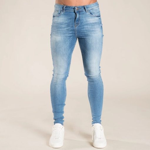 Jeans Solid Color Straight Classic 4