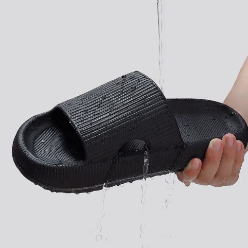 Fashion Men Sandals Slippers Thick Platform Mute 3