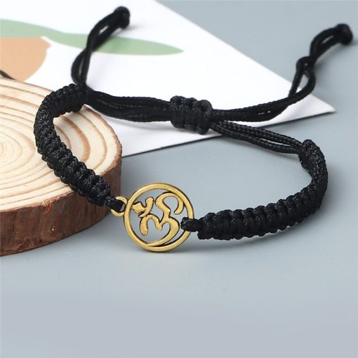 Handmade Bracelet OM Symbol Charm 2